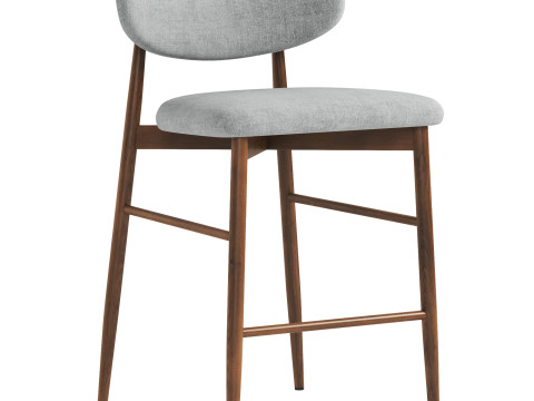 Halston Kitchen Stool 3D मॉडल
