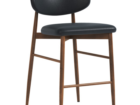 Halston Kitchen Stool 3D मॉडल