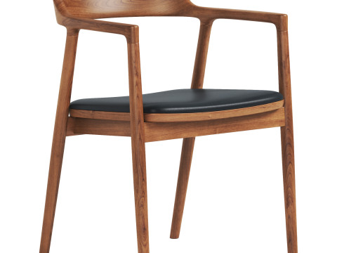 Hiroshima Armchair 3D Model