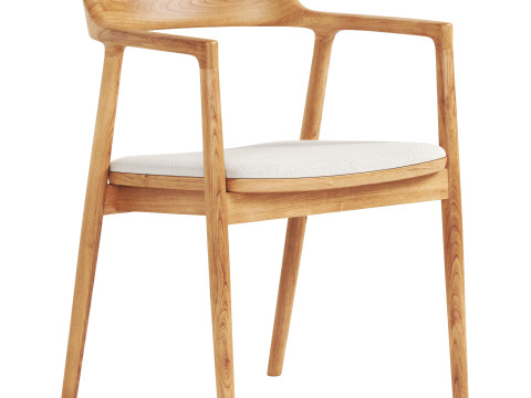 Hiroshima Armchair 3D Model