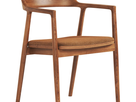 Hiroshima Armchair 3D Model