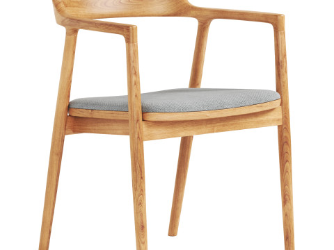 Hiroshima Armchair 3D Model