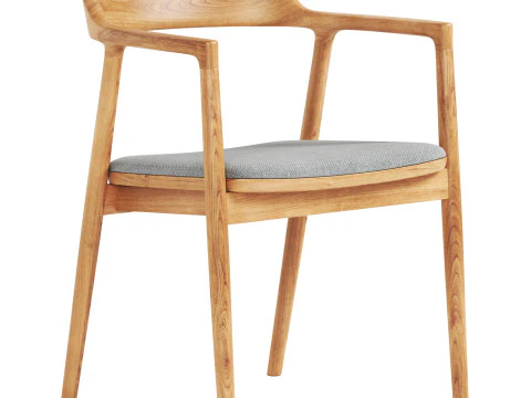 Hiroshima Armchair 3D Model