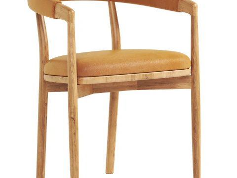 Irvine Dining Chair 3D Model