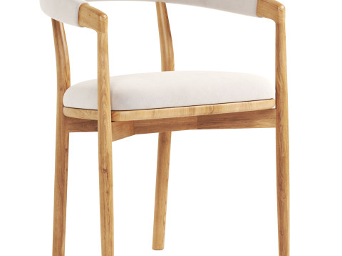 Irvine Dining Chair 3Dモデル
