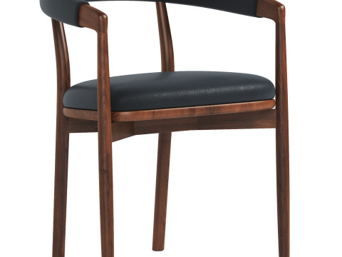 Irvine Dining Chair 3Dモデル