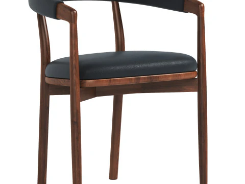 Irvine Dining Chair 3D Model