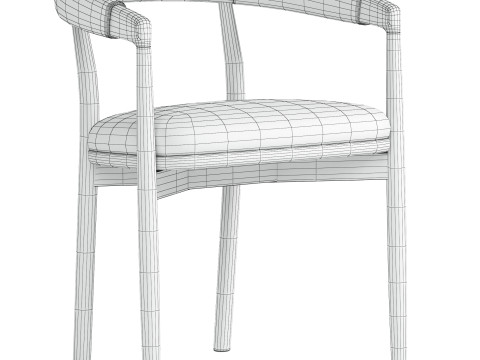 Irvine Dining Chair 3Dモデル