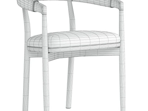 Irvine Dining Chair 3D Model