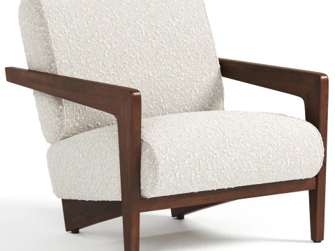 Izag armchair 3D Model
