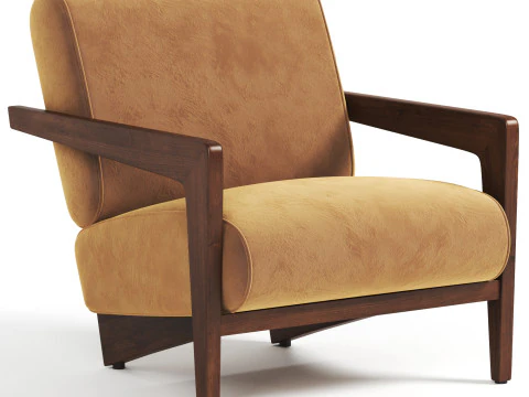 Izag armchair 3D Model