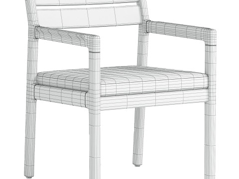 JACK chair by Ethnicraft 3D Model