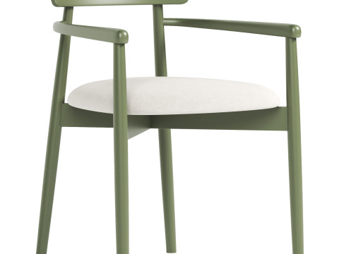Jefferson Dining Arm Chair 3D 模型