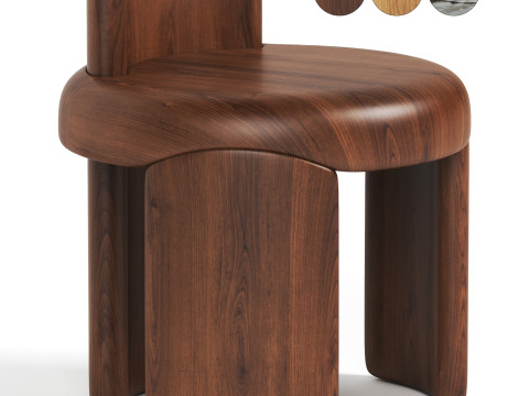 Kafa Stool Modello 3D