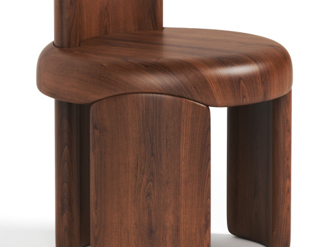 Kafa Stool Modelo 3D