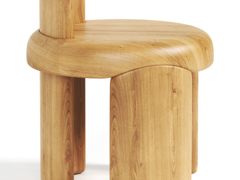 Kafa Stool Modelo 3D