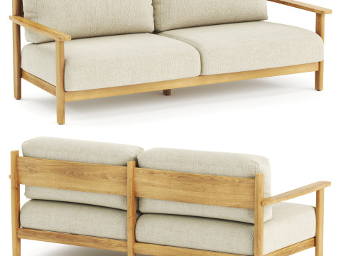 Kave Home Tirant sofa 3D Modell