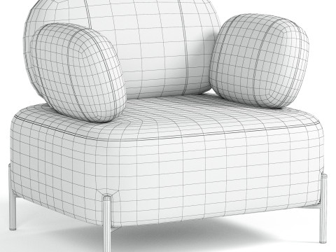 Kendi armchair 3D Model