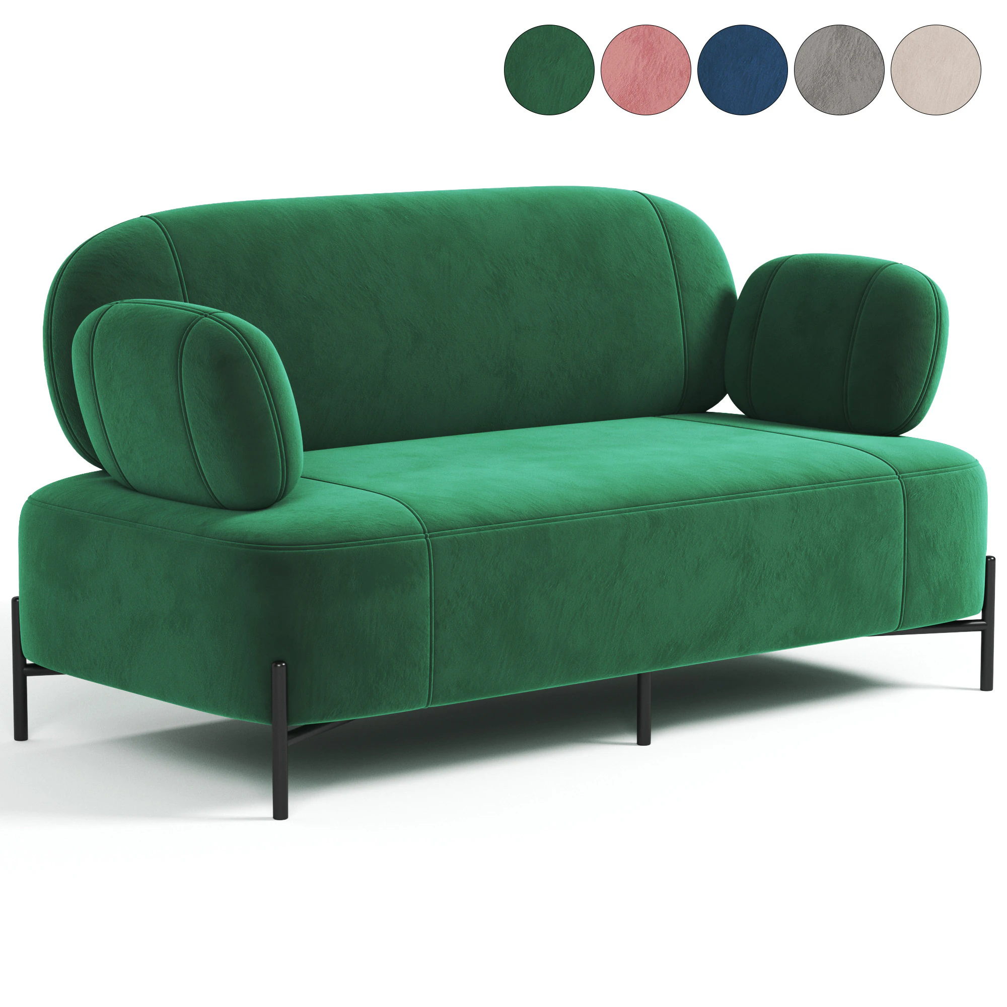 Kendi sofa 3D Model .c4d .max .obj .3ds .fbx .stl .blend 