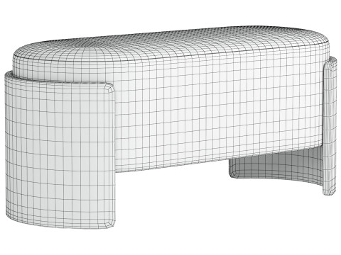 Lagom banketka 3D Model
