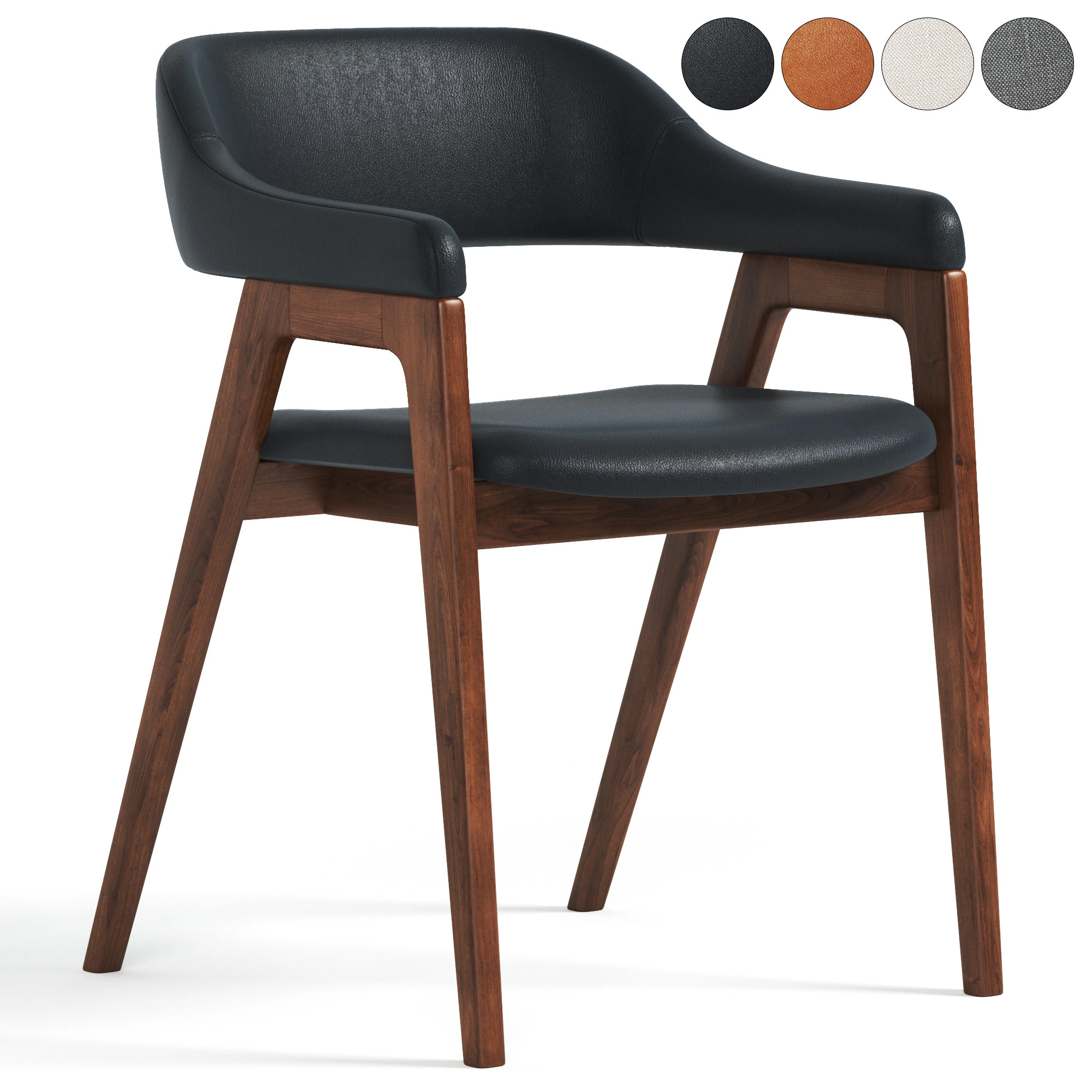 Lando chairs 3D Model .c4d .max .obj .3ds .fbx .stl .blend