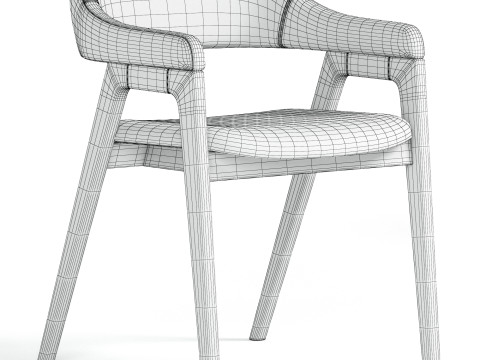 Lando chairs 3D 模型