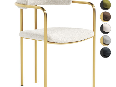 Lenox Dining Chair 3D Model