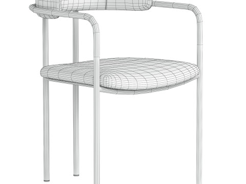Lenox Dining Chair 3D मॉडल
