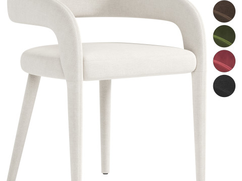 Lisette chairs Model 3D