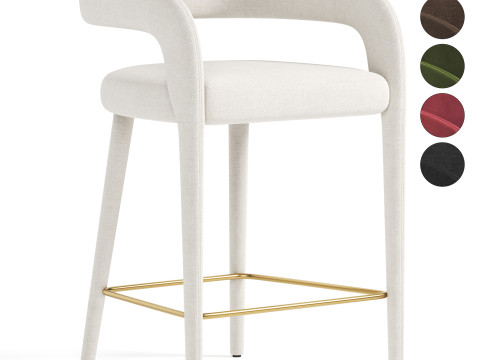 Lisette Counter Stool 3D 模型