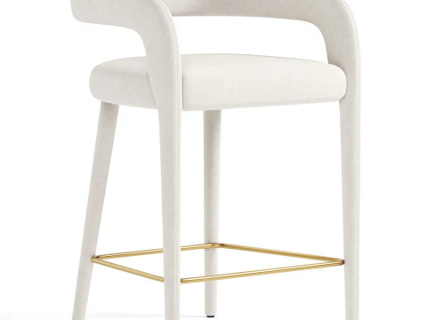 Lisette Counter Stool 3D Model
