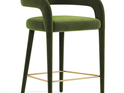 Lisette Counter Stool 3D Model