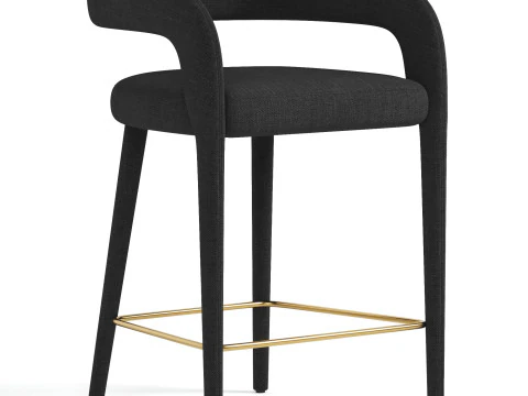 Lisette Counter Stool 3D Model