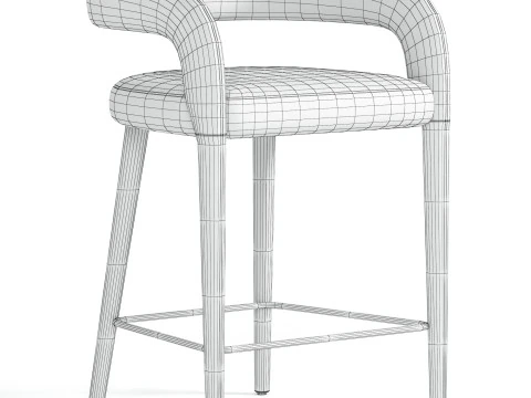 Lisette Counter Stool 3D Model