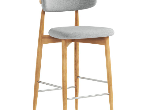 Lucas Bar chairs Model 3D