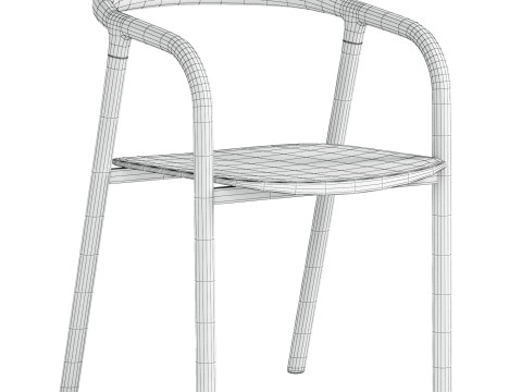 Lugano chair Modelo 3D
