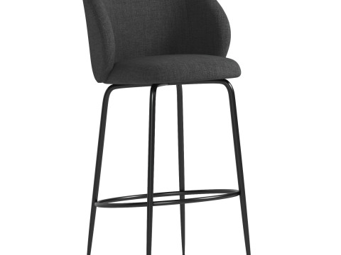 Luisa bar chairs 3D 모델