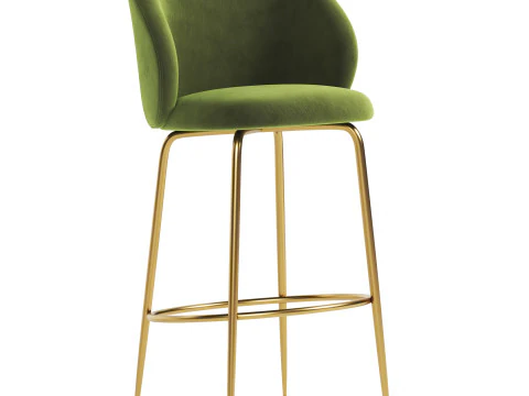 Luisa bar chairs 3D Model