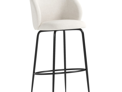 Luisa bar chairs 3D 모델