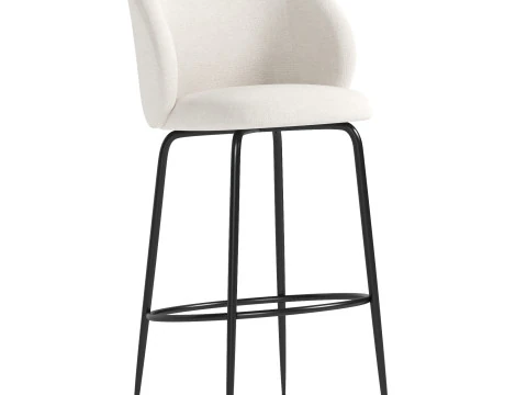Luisa bar chairs 3D Model