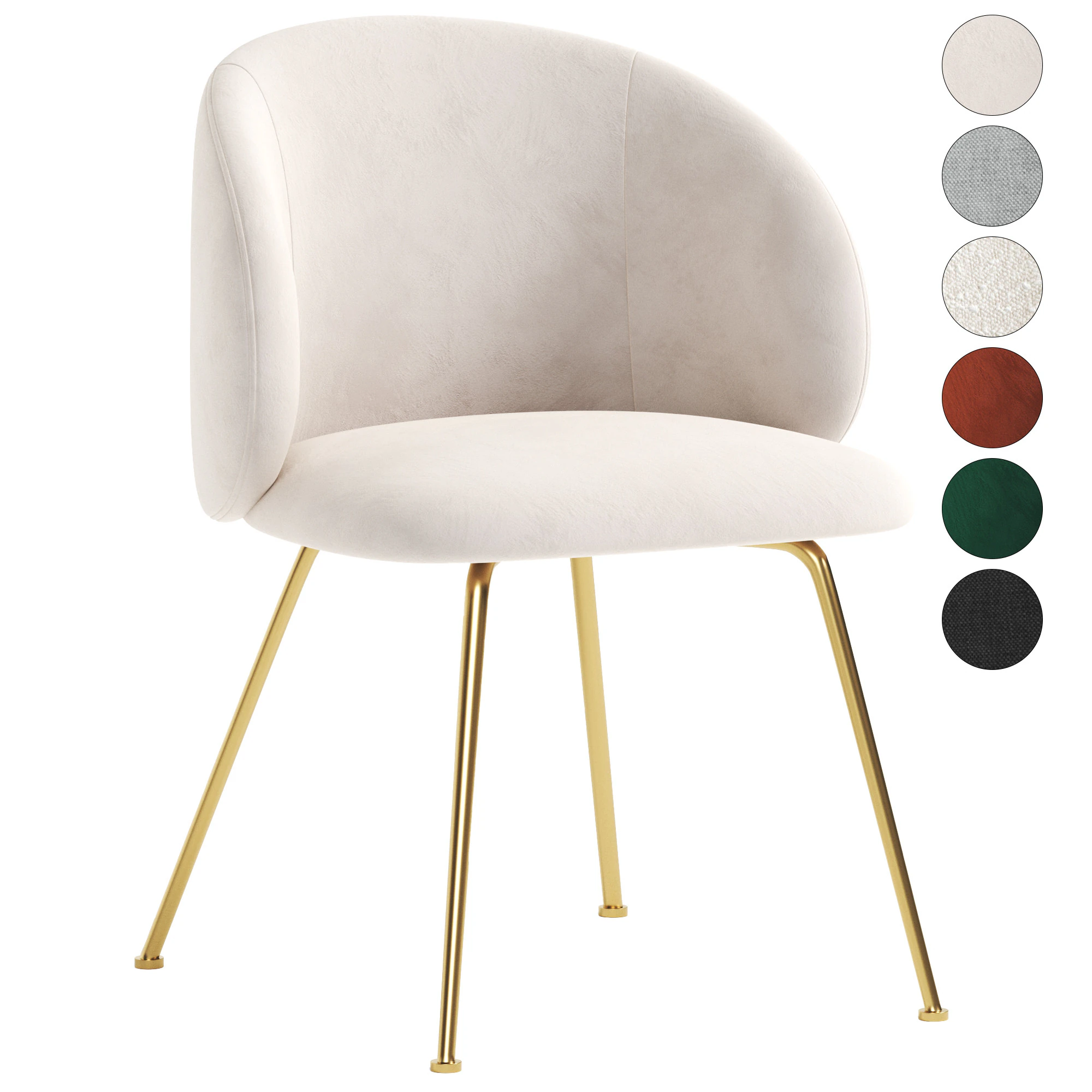 Luisa chairs 3D Model .c4d .max .obj .3ds .fbx .stl .blend
