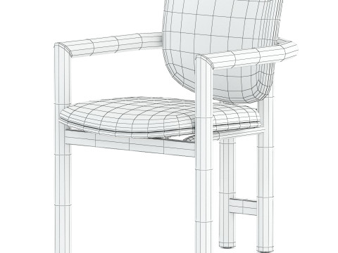 Madeira chair Modèle 3D