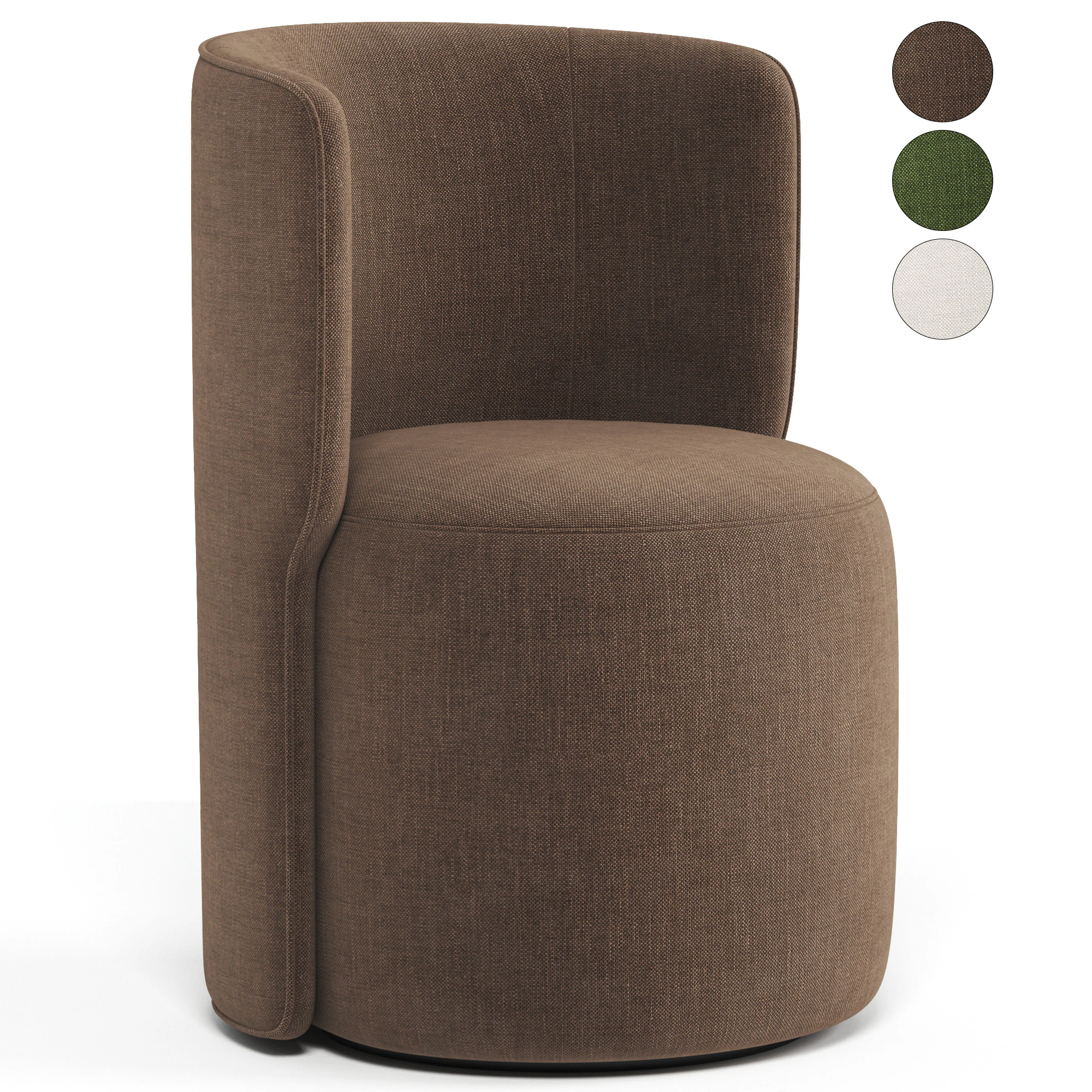 Maxine Dining Chair 3D Model .c4d .max .obj .3ds .fbx .stl .blend 