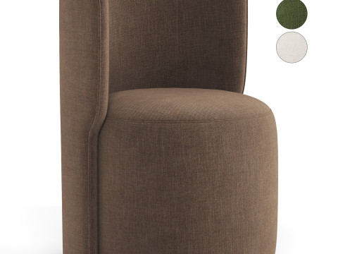 Maxine Dining Chair 3D Model
