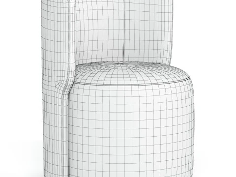 Maxine Dining Chair 3D Model