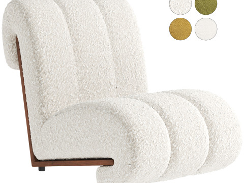 Mesnil armchair 3D Model