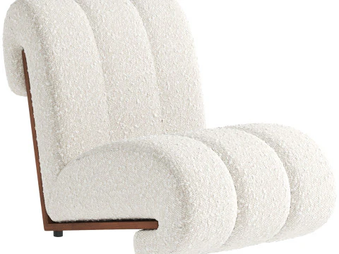 Mesnil armchair 3D Model