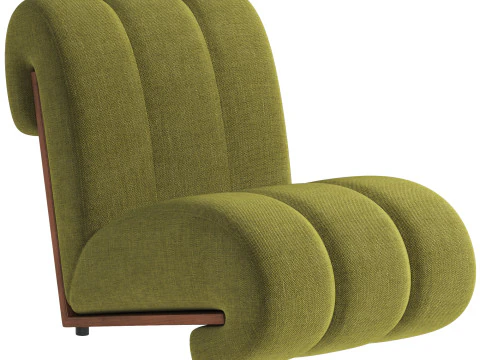 Mesnil armchair 3D Model