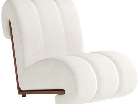 Mesnil armchair 3D Model