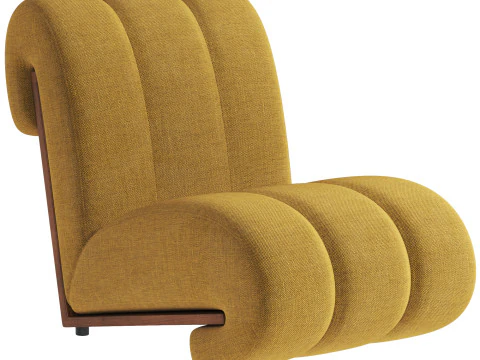 Mesnil armchair 3D Model